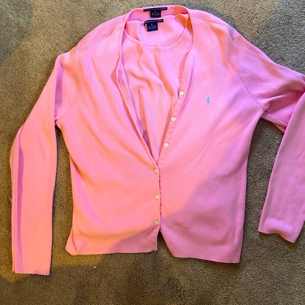 Ralph Lauren Sweater and Sleeveless Undershirt